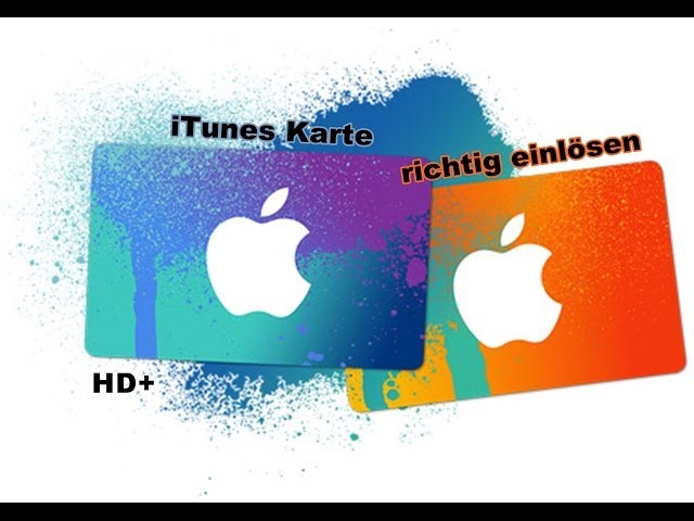 iTunes-Karten