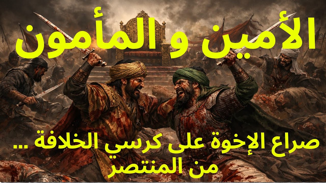 حرب الإخوة من أجل كرسي الخلافة الأمين و المأمون من المنتصر؟