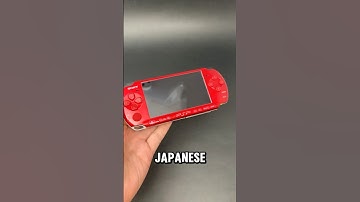 Modding a Japanese PSP!