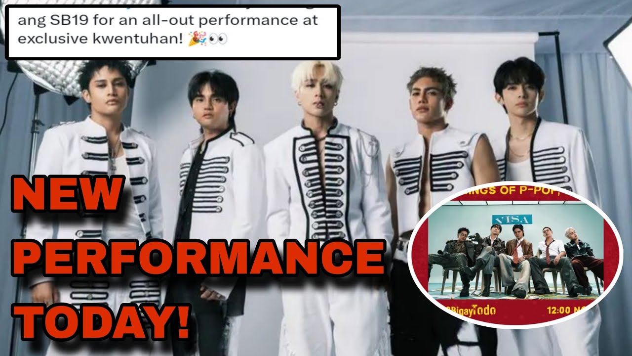 BREAKING: SB19 WILL HAVE A PERFORMANCE TODAY! | Esbi Updates - YouTube