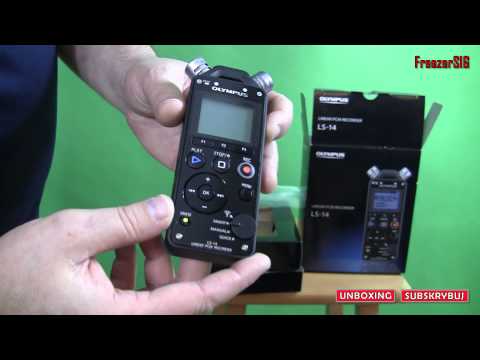 AUDIO | Unboxing OLYMPUS LS-14