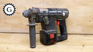 I restore 12V Cordless Hammer Drill & Rebuild the Battery | HAMMER DRILL EZ6802