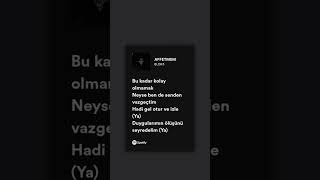 Blok3 - Affetmem #müzik #keşfet #lyrics #blok3 #shorts