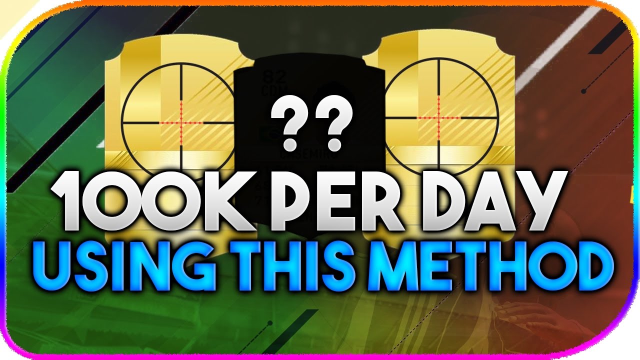 FIFA 17 | 100K PER DAY  USING THIS METHOD | INSANE SNIPING FILTER | FIFA 17 TRADING METHOD
