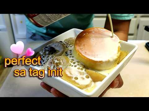Saba con yelo | Filipino Dessert | Chuckie's Kitchen
