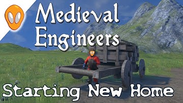 Building With Mobile Timber | Medieval Engineers Survival Ep6