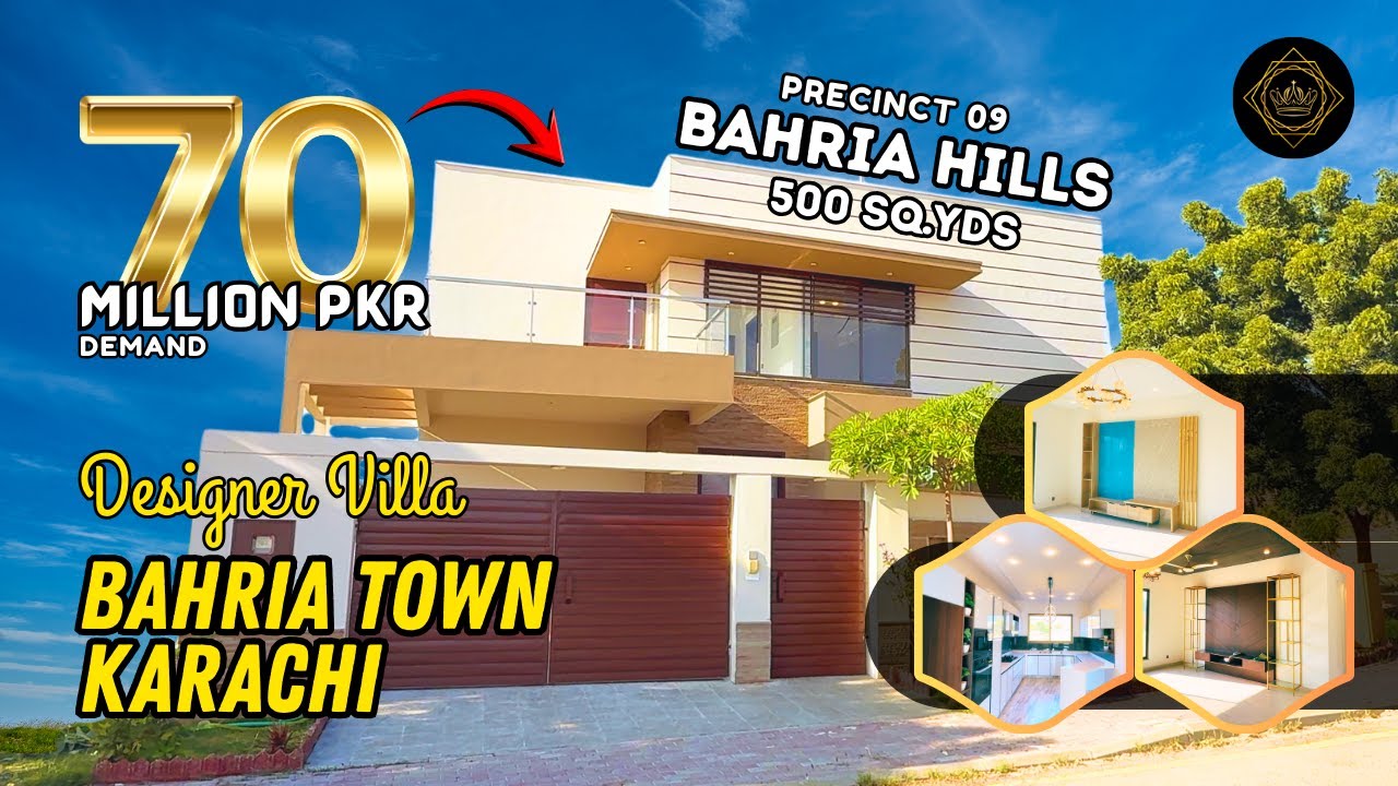 500Sq.Yds Villa | Half-Basement | Precinct 9 | Bahria Town Karachi | Etemaad Property & Construction