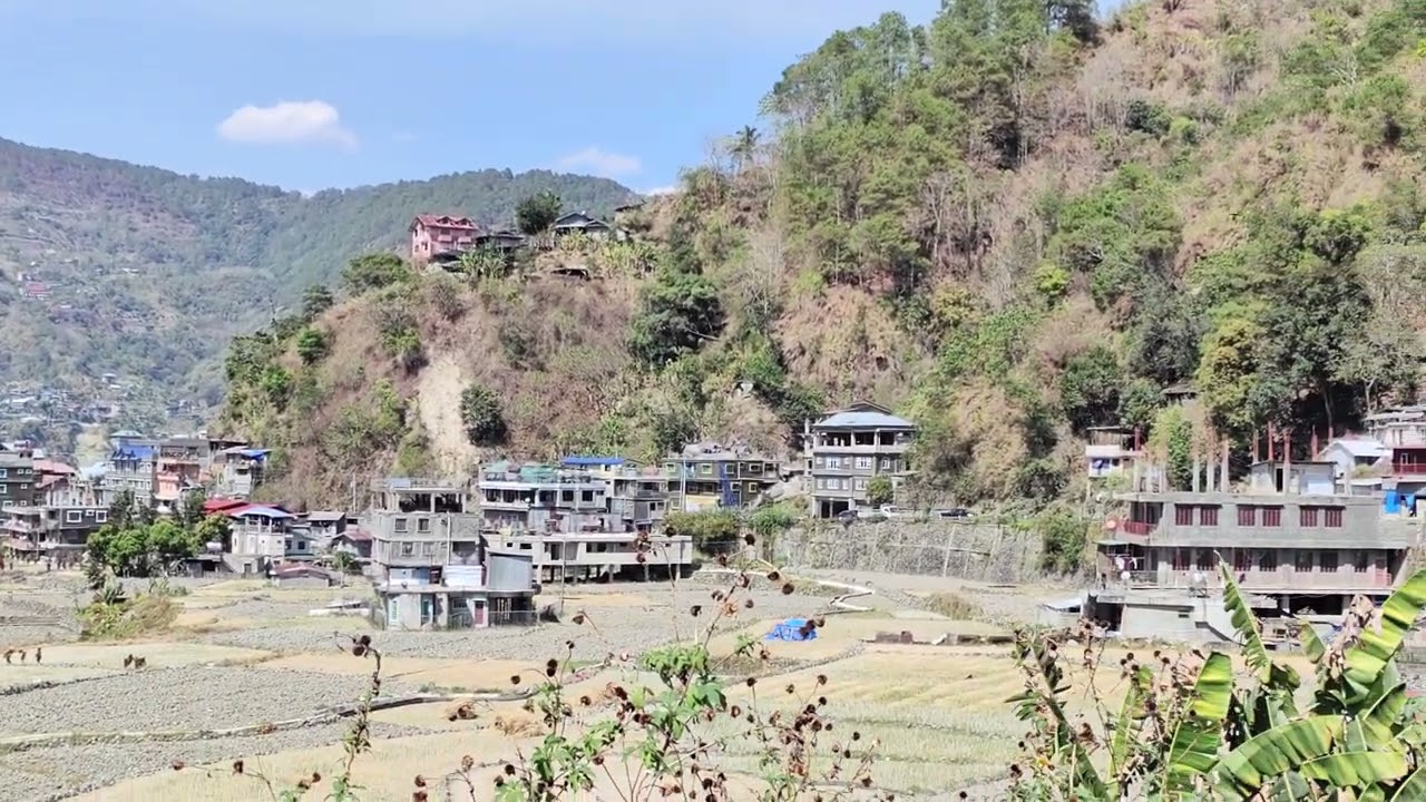 Topographic View Of Bontoc, Mt. Province 