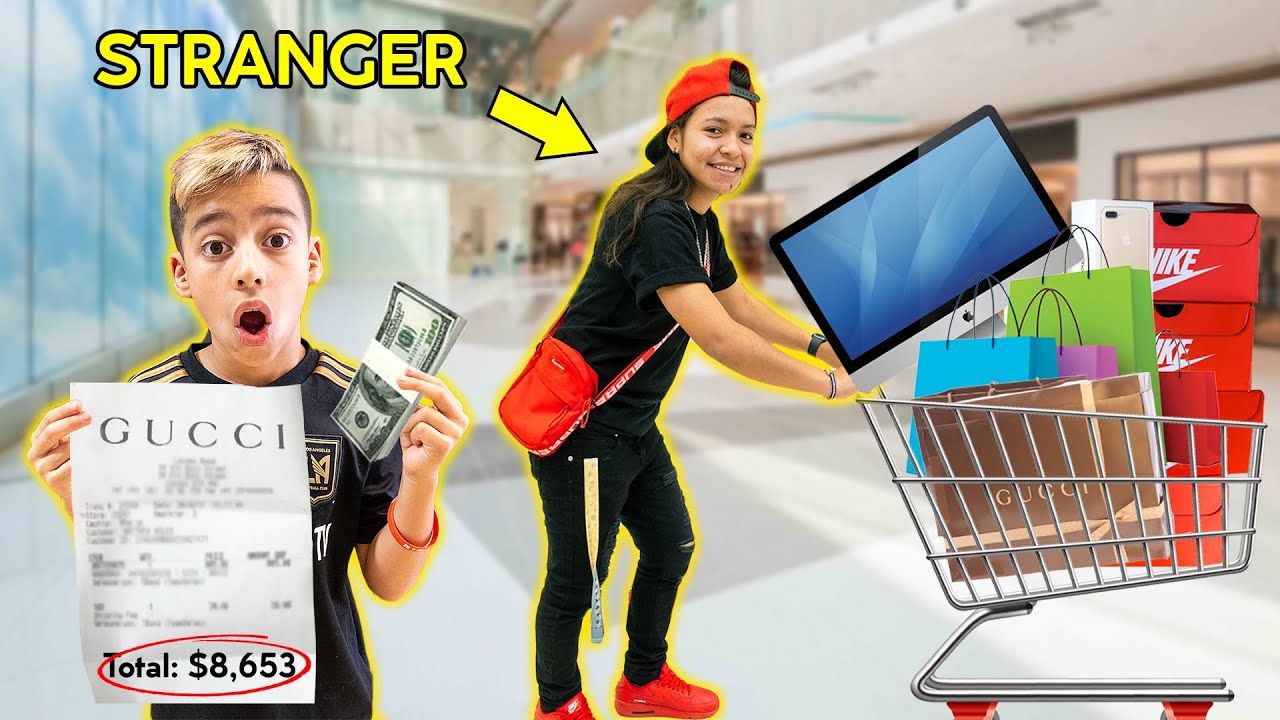 BUYING Random Strangers ANYTHING They Want! *No Budget* | The Royalty Family