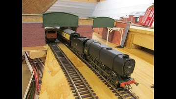 Buckland Junction Loft Model Railway 181. Alan scratch builds the station retaining walls. Part One.