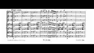 W. A. Mozart - SERENADE No. 4 in D Major, K. 203 / 189b, "Colloredo" (With Score/Sheet)