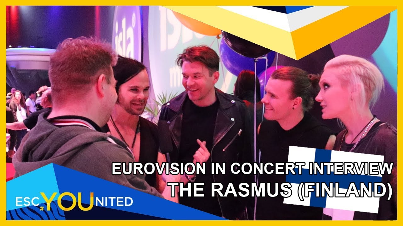 INTERVIEW with The Rasmus (Finland) - Eurovision in Concert 2022