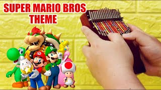 Miniatura de "SUPER MARIO BROS THEME ||•Kalimba Easy Tutorial•||"