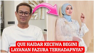 Alamak Belum sebulan menjalin hubungan ini pula yang berlaku kepada Que Haidar? 😱