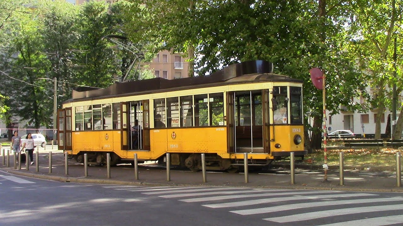 Rete tranviaria di Milano Trams in Milan Straßenbahn Mailand Linea 1 Greco ⇒ Castelli