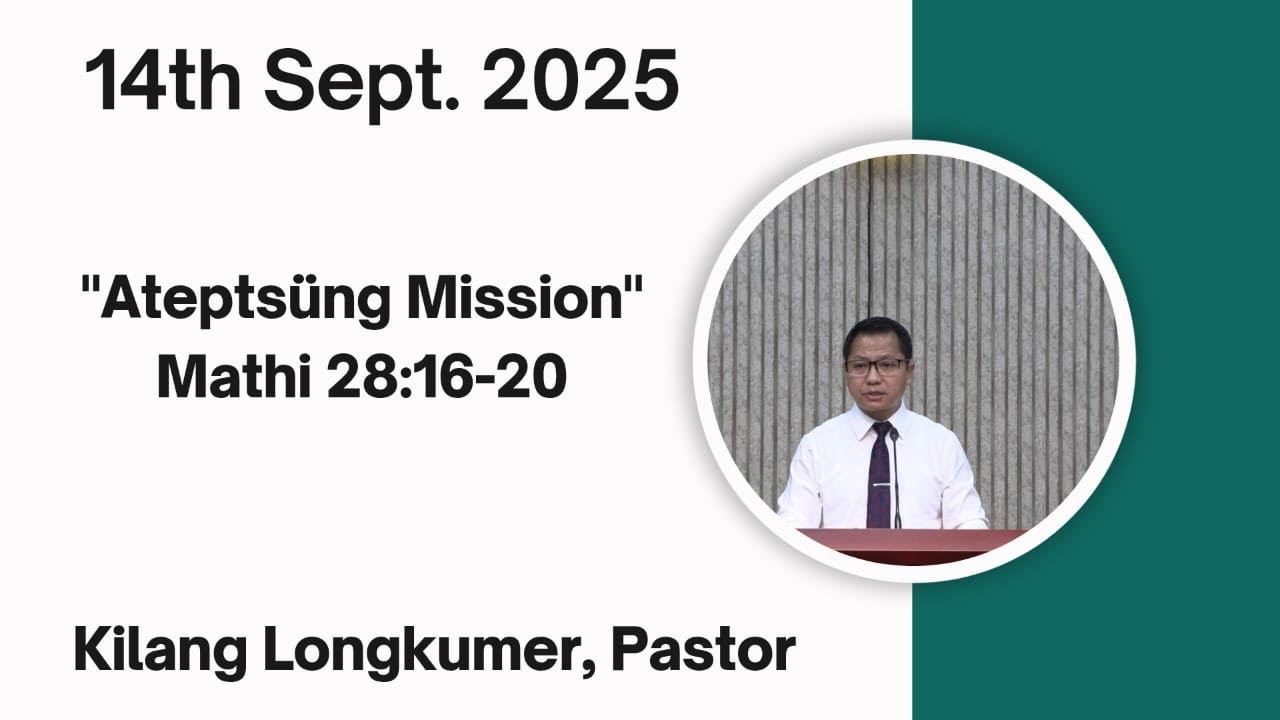 Kilang Longkumer, Pastor | 