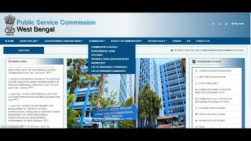WBCS 2021online apply  WBCS form fill up Step by Step 2021  WBPSC Civil Service Notification 2021