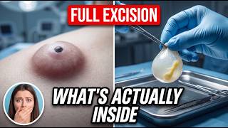 Sebaceous Cyst Removal Whats Actually Inside You Wont Believe It