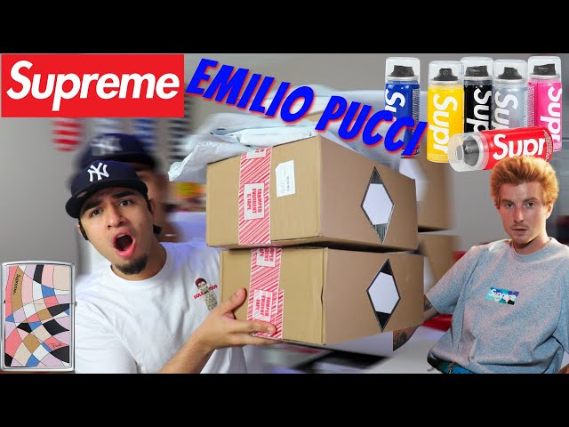 SUPREME EMILIO PUCCI BOX LOGO UNBOXING! SS21 WK16 