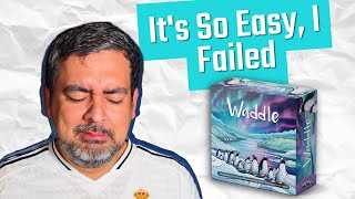 I learned this game in 60 seconds (Waddle Review)