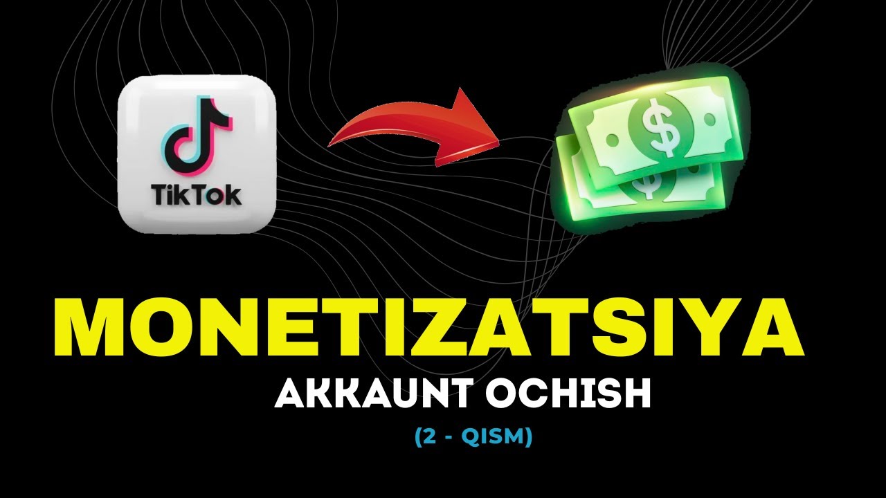 Tiktokda monetizatsiya akkaunt ochish | Tiktokdan pul ishlash 2025