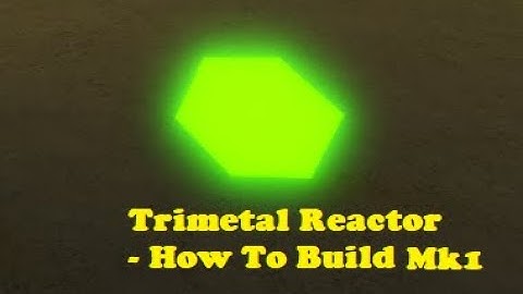 Factory Simulator Roblox - How to build - Tier 5 [Compressed] - Trimetal Reactor Mk1