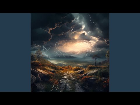 Binaural Tones Amidst Thunder's Harmony