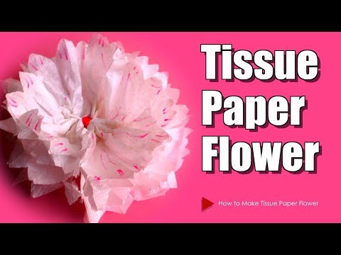 How to Make a Beautiful Flower with a Toilet Paper - Amazing DIY Home Decorative Ideas Paper Tissues