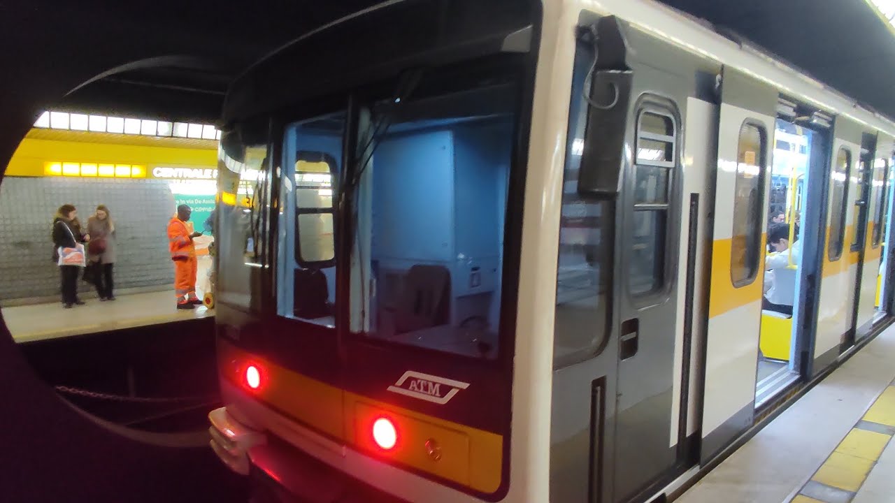 Viaggio a bordo della metro serie 8000 M3!               ( Duomo- Turati)