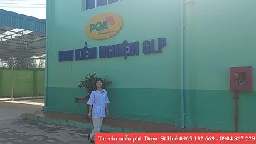 Cùng Dược Sĩ Huế thăm qua cảnh quan của công ty Dược Phẩm PQA - 0965.132.669