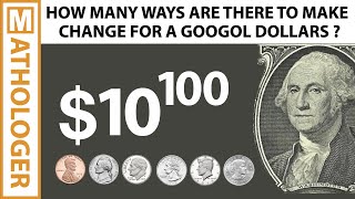 Explaining the bizarre pattern in making change for a googol dollars (infinite generating functions)