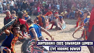 Janturan!!! Ebeg sawangan lumbir Wahyu Turonggo Sekar budoyo live karang duwur