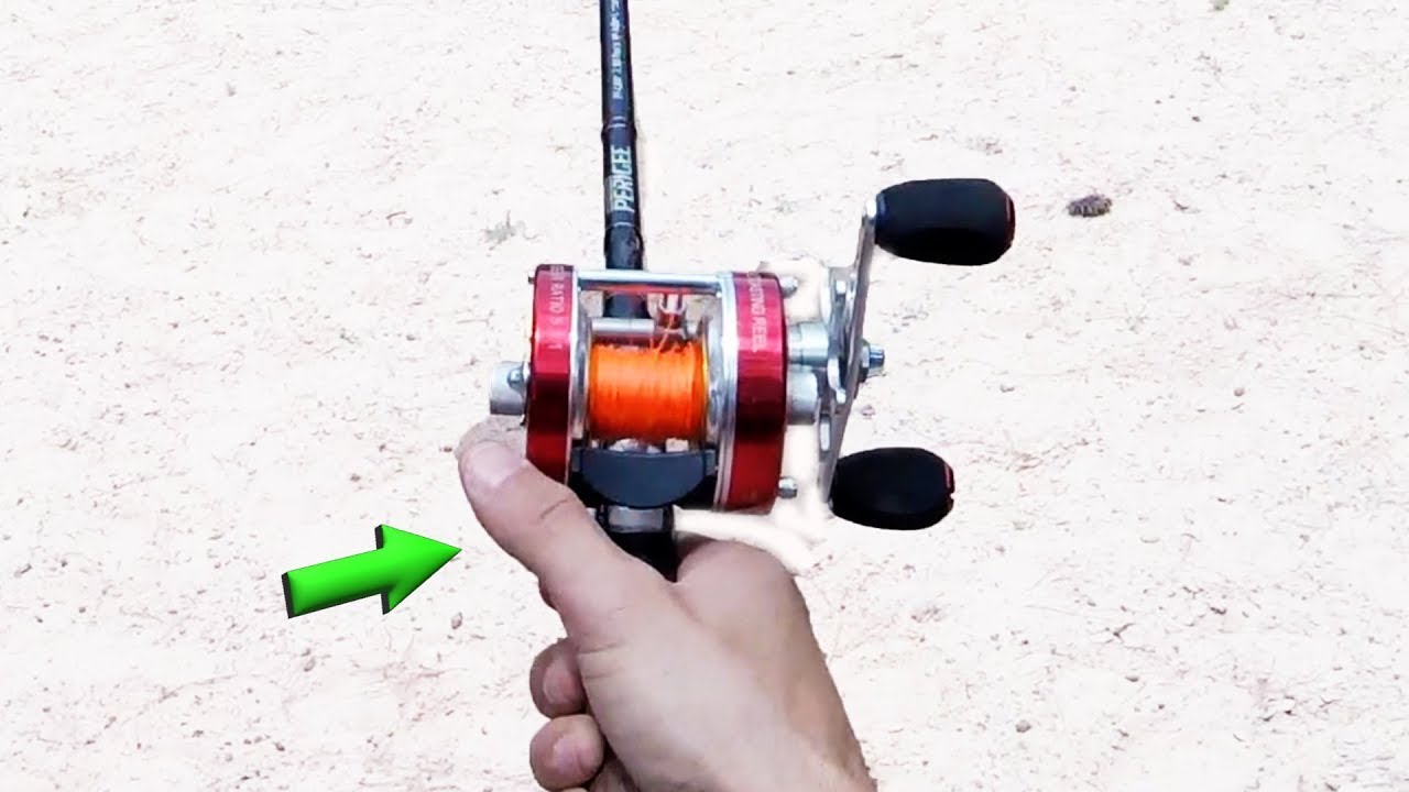 ONE ARM, NO THUMB CASTING! KastKing ROVER Conventional Reel 