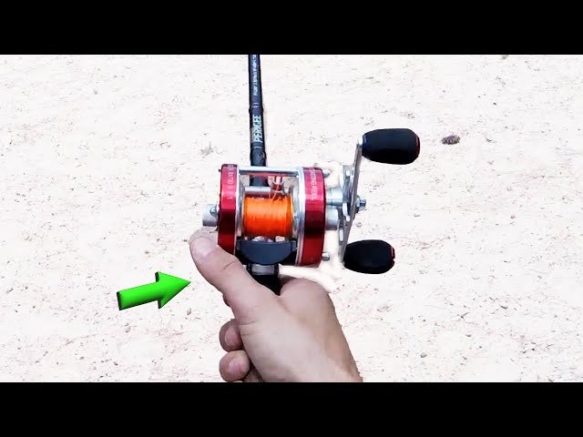 ONE ARM, NO THUMB CASTING! KastKing ROVER Conventional Reel 