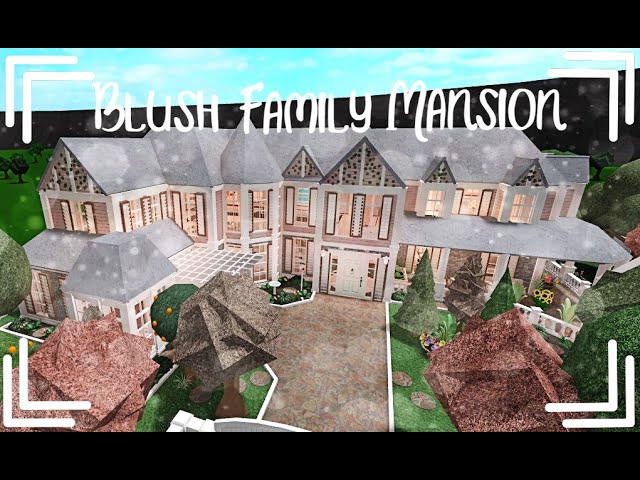 View 26 Family Mansion Aesthetic Blush House Bloxburg - aboutdesignafraids