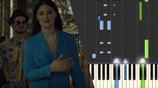 Dhurata Dora ft. Soolking - Zemer | Piano Tutorial screenshot 1