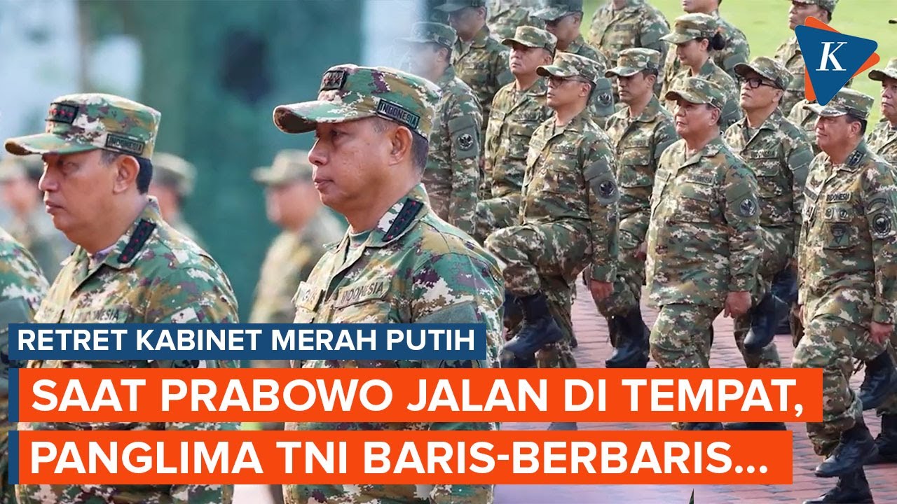 Momen Prabowo-Panglima TNI "Disuruh" Jalan di Tempat