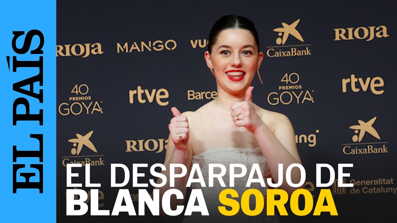 GOYA 2026: El desparpajo de Blanca Soroa (Los Domingos) en la alfombra roja