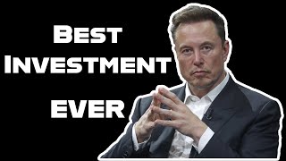 Elon Just Revealed His BEST INVESTMENT Ever