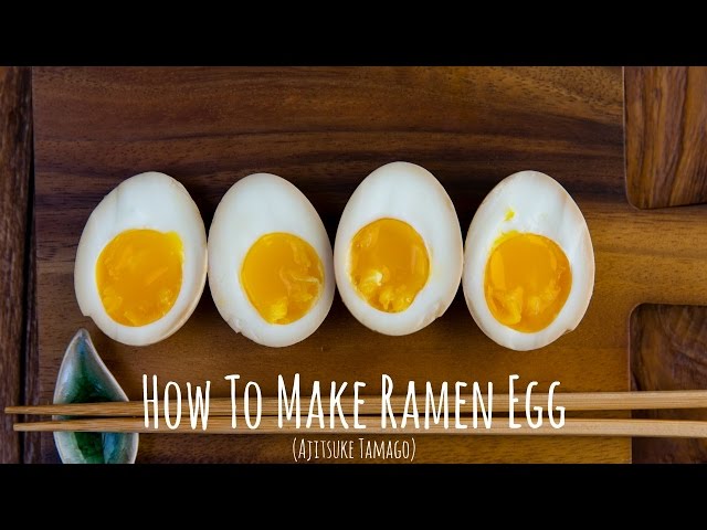 Ramen Eggs (Ajitsuke Tamago) (Video) 味付け玉子 • Just One Cookbook