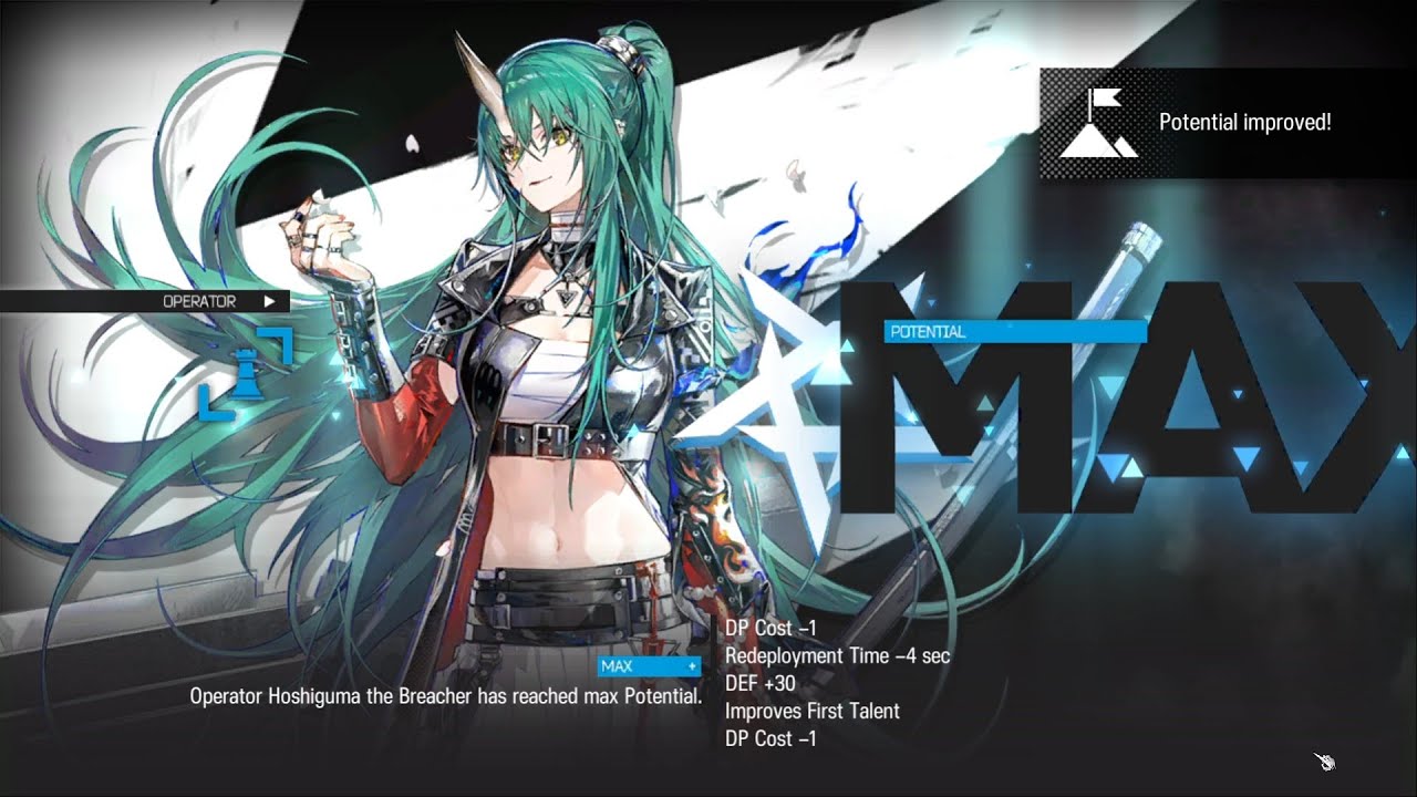 《Arknights》I will not stop until I MAX Hoshi!!