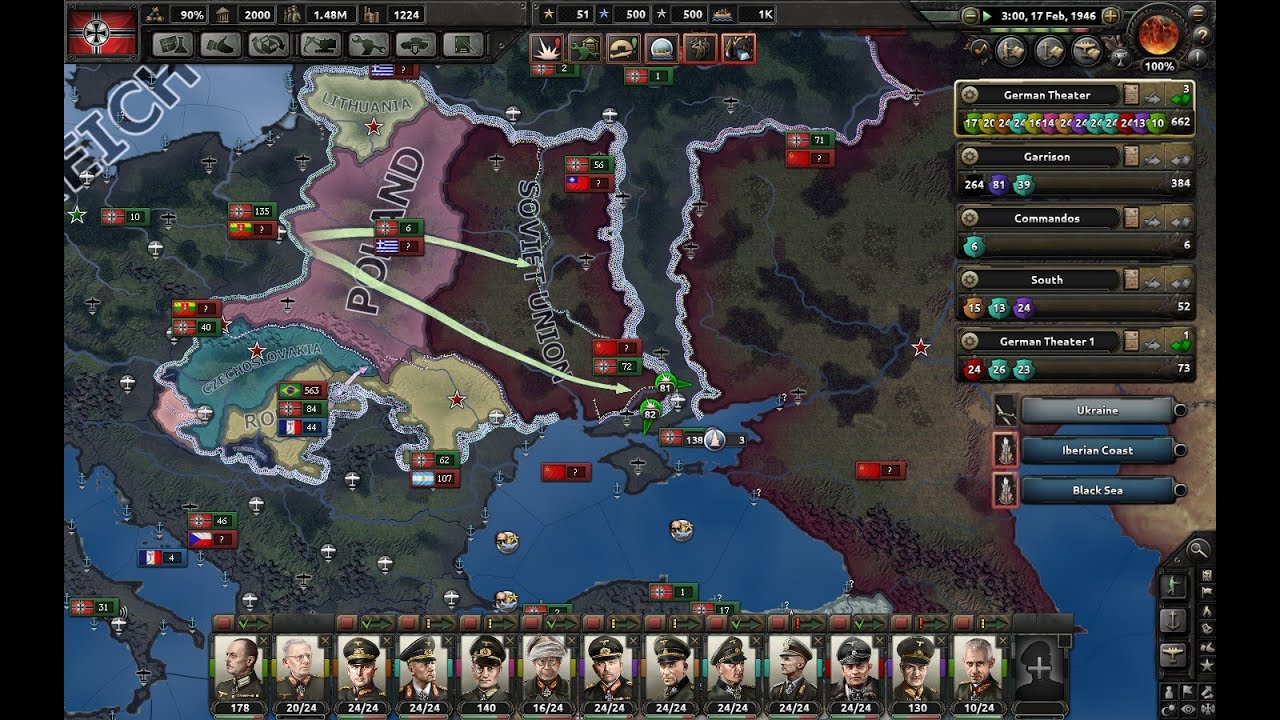 WW2 according to HOI4 players: