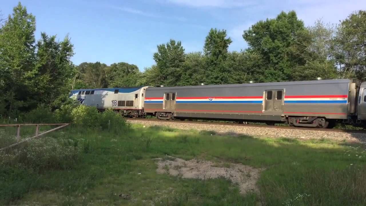 Amtrak 193 Northbound From Woodbridge, Va. 7/10/15 YouTube