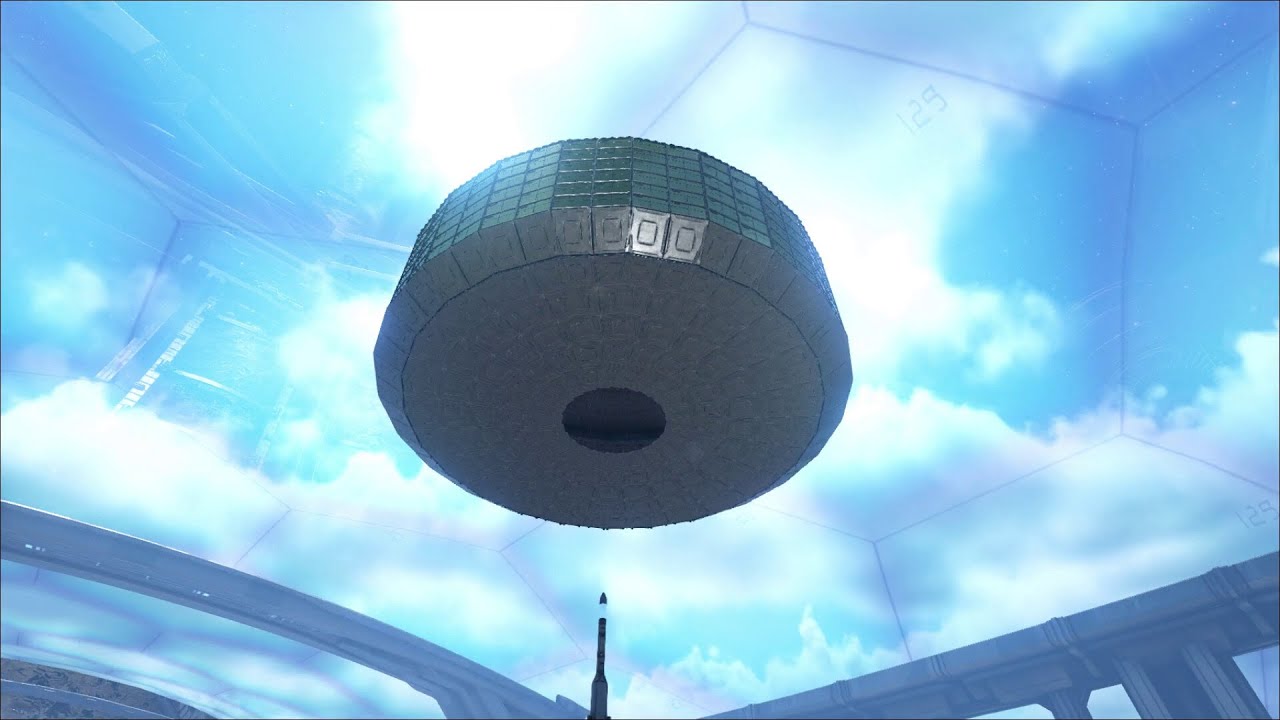 Ark - Huge UFO build - YouTube