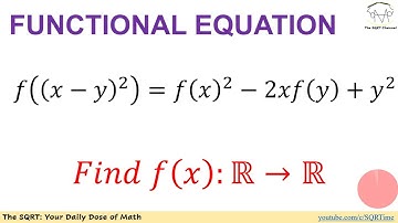 Solving A Functional Equation