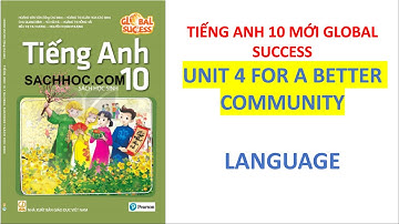 Tiếng Anh 10 Global Success - Unit 4 For A Better Community - Language