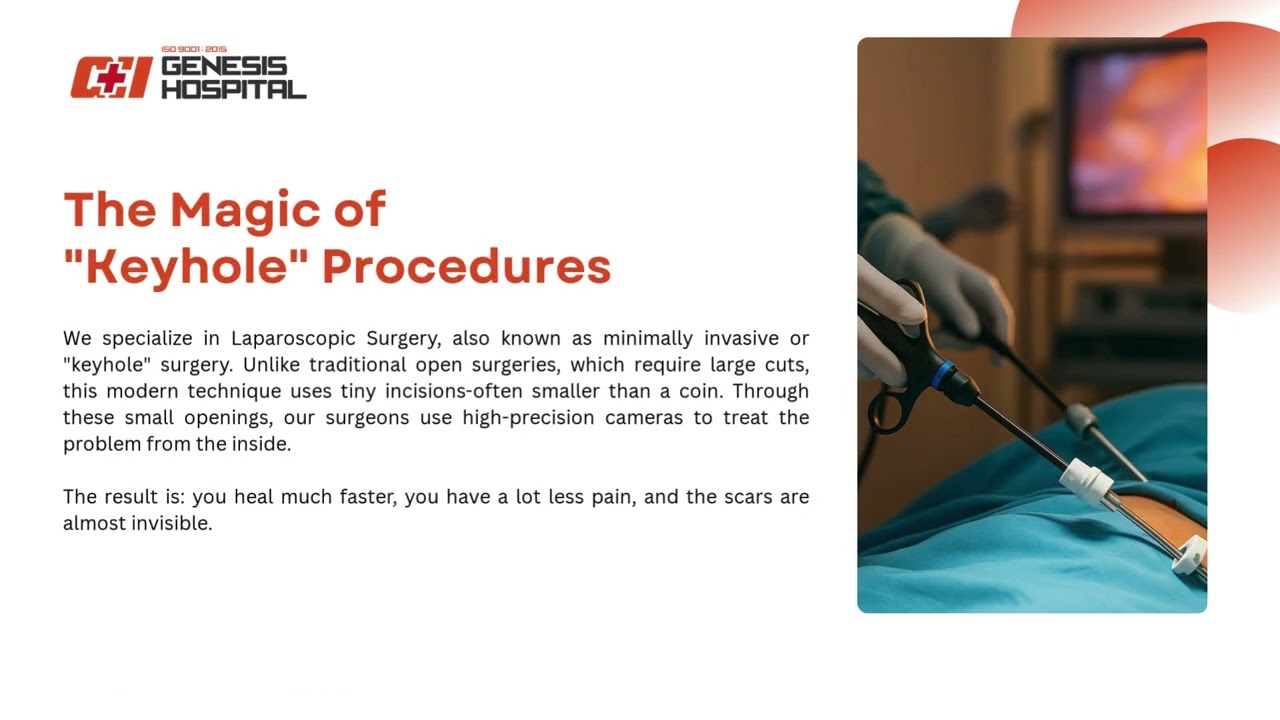 Experience the Advantage of Safer Healing with Advanced Laparoscopic Surgery