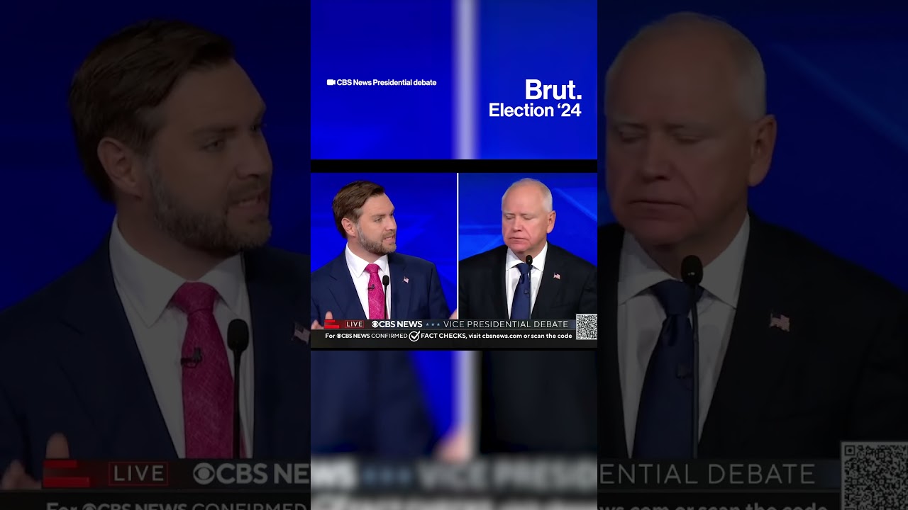 Tim Walz asks JD Vance if Trump lost the 2020 election.