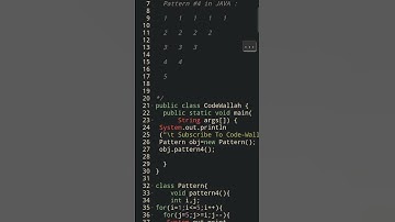 Pattern #4 In Java Program| HalfTriangle Pattern code Java| #engineering #programming #java #pattern