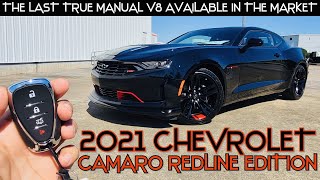 2021 Chevrolet Camaro Redline Edition (6 Speed Manual) Start up \& Full Review
